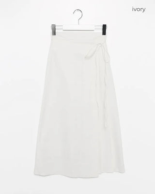 Ribbon wrap skirt