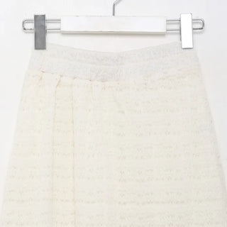 Lace long skirt