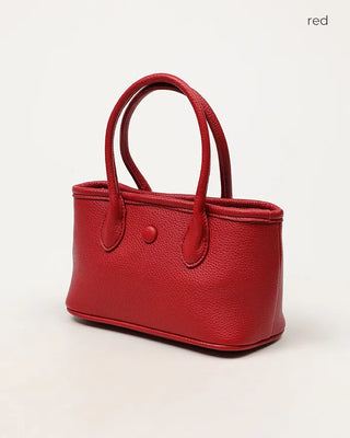 Center Button Square Tote Bag