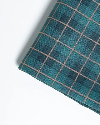 Summer check scarf