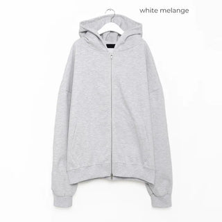 (Unisex) Oversized Zip-Up Hoodie