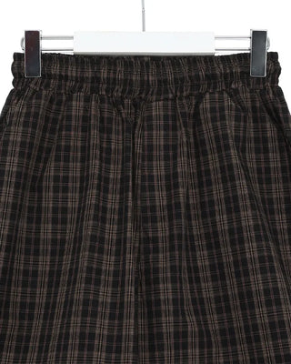 Checked Easy Shorts