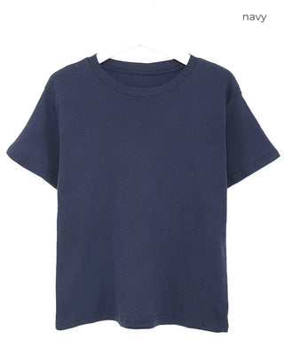 Cotton Basic Short-Sleeve T-Shirt