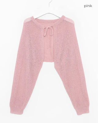 Strappy Bolero Cardigan