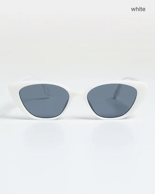 Cat Slim Frame Sunglasses
