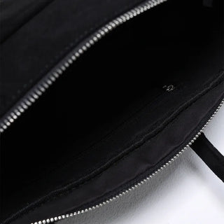 Suede Baguette Shoulder Bag
