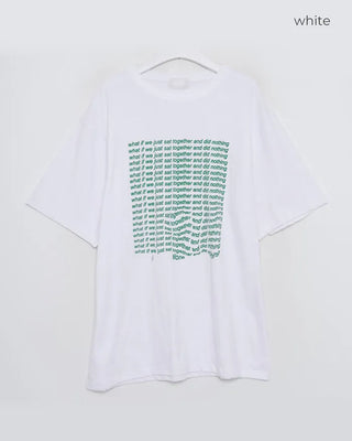 (Unisex) Together Lettering T-Shirt