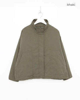 Stand-collar casual jumper