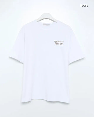 Back print T-shirt