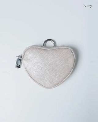 Heart pouch charm