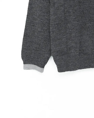 Layered knit cardigan