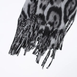 Leopard print scarf