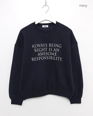 Awesome Lettering Sweatshirt