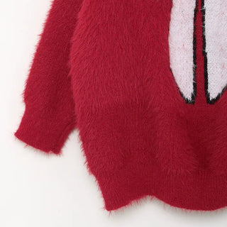 Big ribbon detail knit