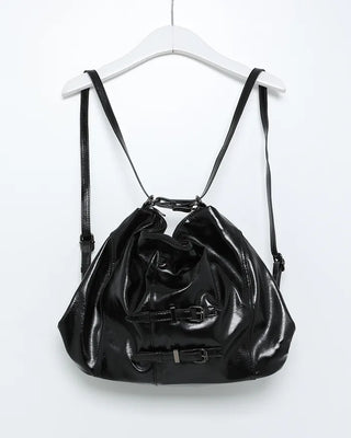 2-way leather shoulder bag