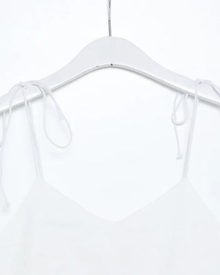 Strappy peplum blouse