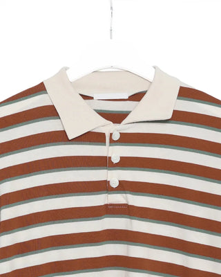 Two-tone striped T-shirt