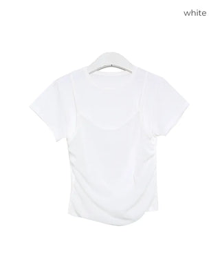 Layered camisole t-shirt