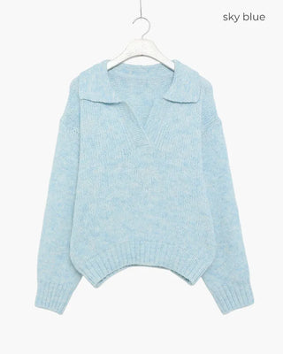Johnny Collar Knit