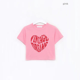 Heart Crop T-shirt