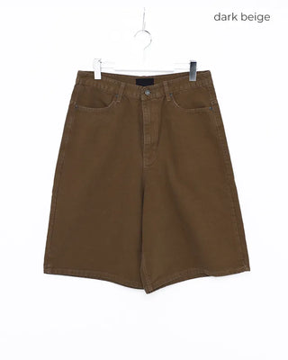 Bag Tag Wide Bermuda Cotton Pants