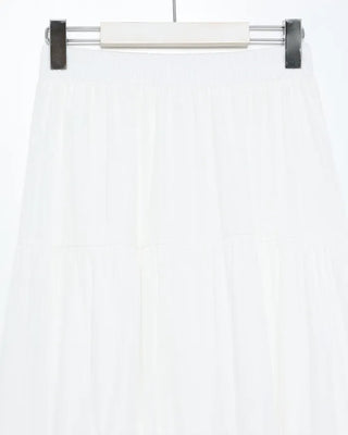 Can-can frill long skirt