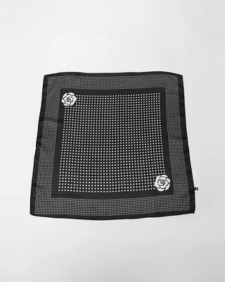 Monochrome Poika Dot Scarf