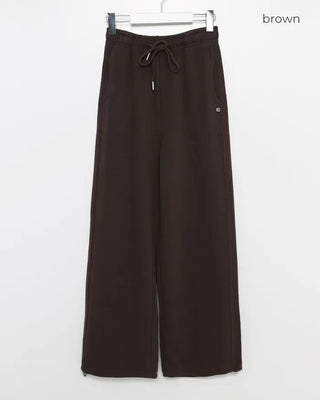 Silver Tag 2-Way Hem Rib Easy Pants