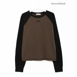 Colorful raglan T-shirt