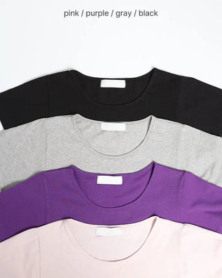 Basic crew neck T-shirt