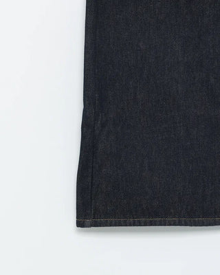 Long denim skirt