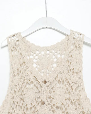 Vintage Crochet Vest