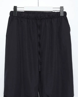 Elastic waist parachute pants