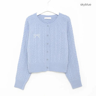 Ribbon Stitch Cardigan
