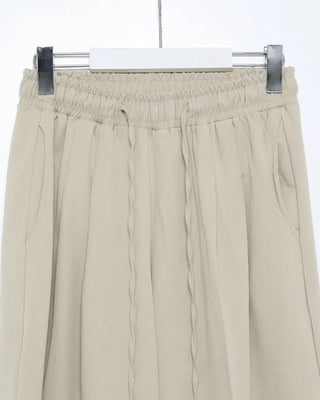 String strap wide slacks