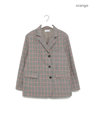 Classic check jacket