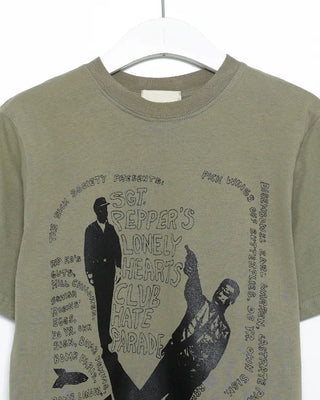 Men's Shadow Lettering Half T-Shirt