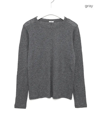 Basic round neck T-shirt