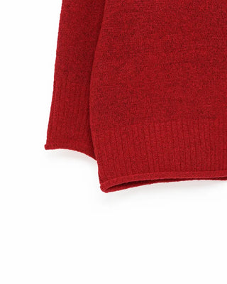 Loose-fit high-neck knit