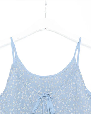 Flower Shirring Camisole
