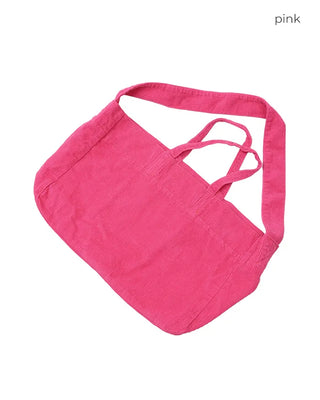Corduroy Crossbody Bag