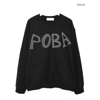 (Unisex) POBA Washing Sweatshirt