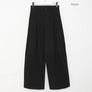 (Unisex) Pintuck Wide Pants