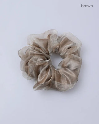 Shirring scrunchie