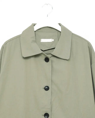 Single trench coat