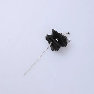 Sheer Ruffle Earrings