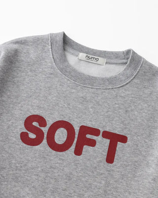 (ORIGINAL) SOFT Lettering Sweatshirt (Fleece-lined)
