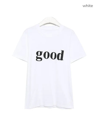 good Printed Short-Sleeved T-Shirt