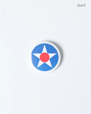 Star Round Brooch