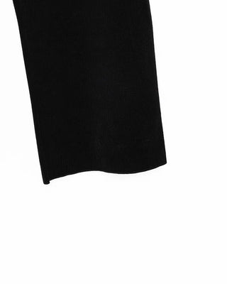 Drawstring waist velour pants